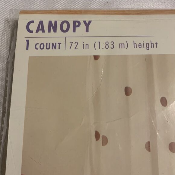 White Tulle Canopy for children’s room/nursery 6’ tall - Picture 2 of 3